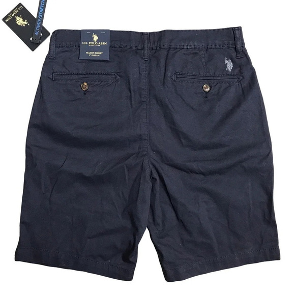 US Polo Assn, Mason Navy 9" Short - Picture 3 of 6